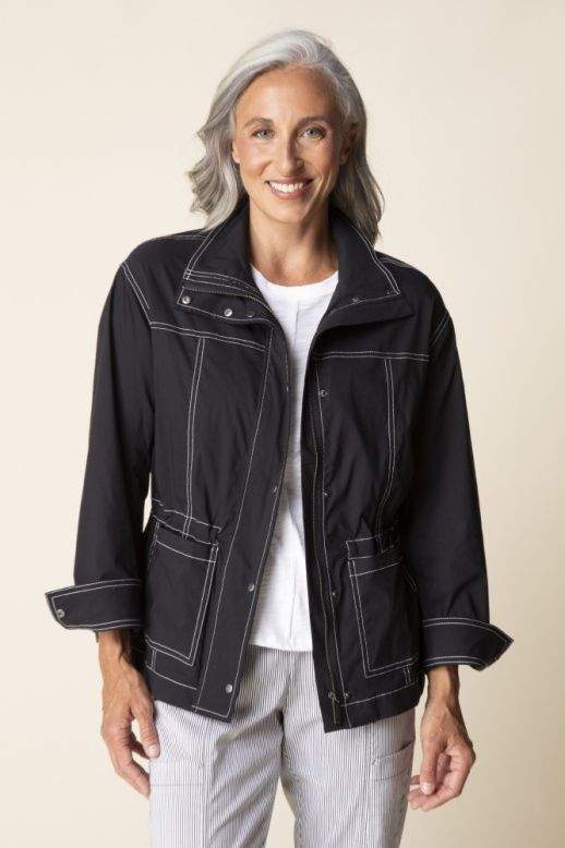 Women’s Black Cool Tech Jacket | Habitat
