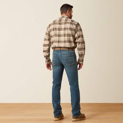 ARIAT | REBAR M5 MENS DURASTRETCH EDGE STACKABLE STRAIGHT LEG JEAN | IRONSIDE