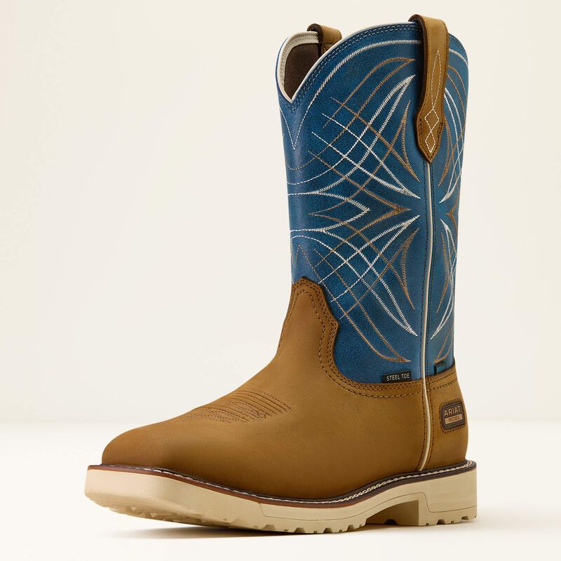 ARIAT | MENS ACTIVATOR 60893 MENS WATERPROOF STEEL TOE WORK BOOT