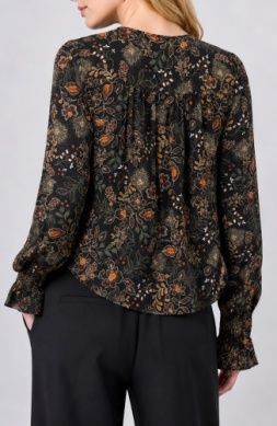 LIVERPOOL | WOMENS LONG SLEEVE AUTUMN PRNT BLOUSE