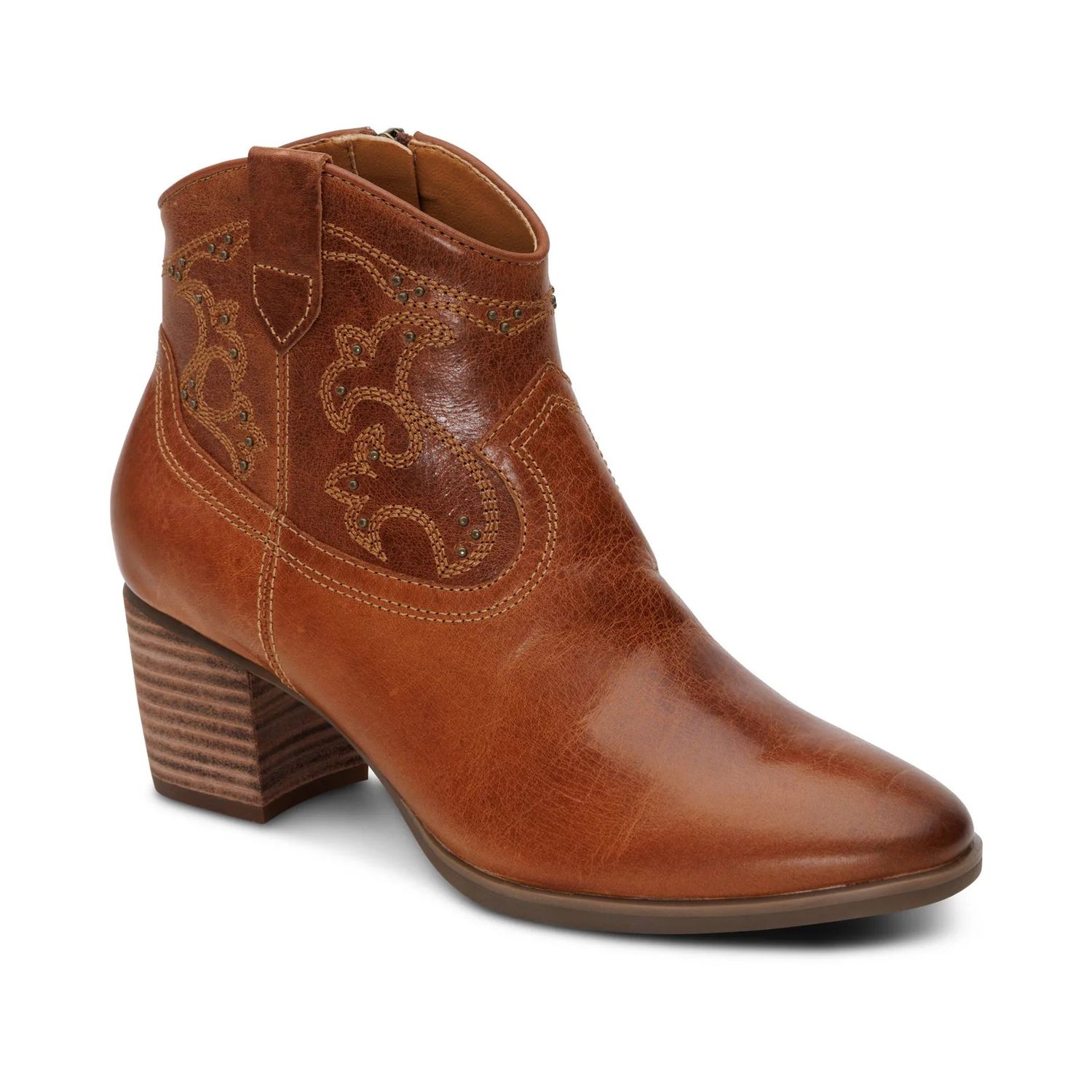 AETREX | WOMENS REAGAN WESTERN STYLE ANKLE BOOT