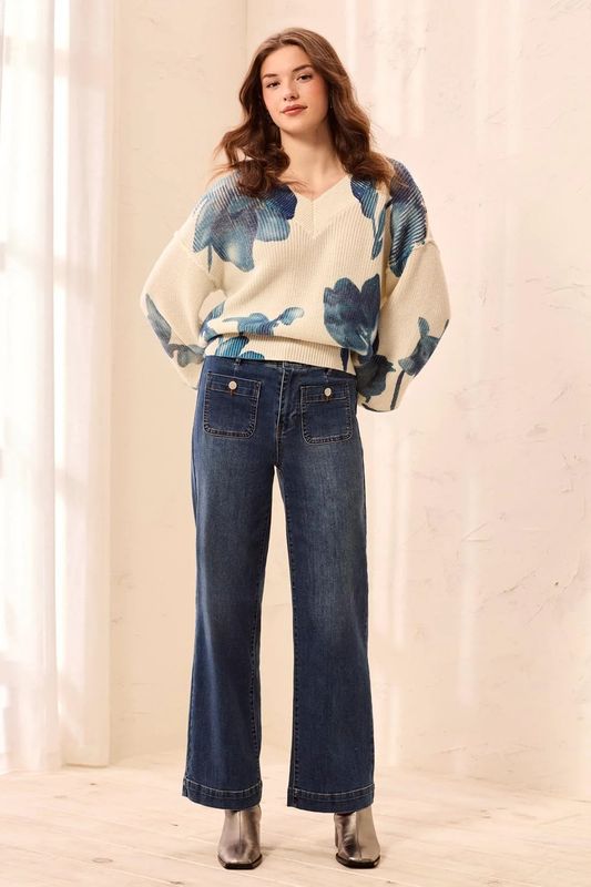 TRIBAL | WOMENS SOPHIA COMFORT STRETCH ANKLE JEAN