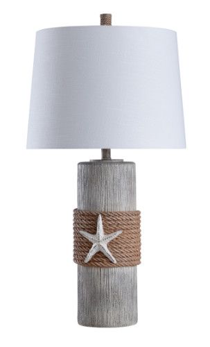 L316382 Seamount Traditional Coastal Rope Wrapped Pier Post Lamp *discontinued*