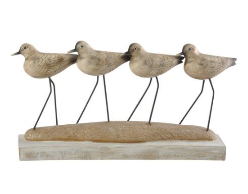 AC51110 Coastal Traditional Sandpiper Metal Table Top Accessory