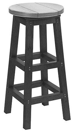 C21 Bar Stool 18/19 Slate/Light Grey