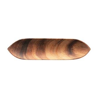 DF4444 8"L x 2"W Acacia Wood Serving Tray