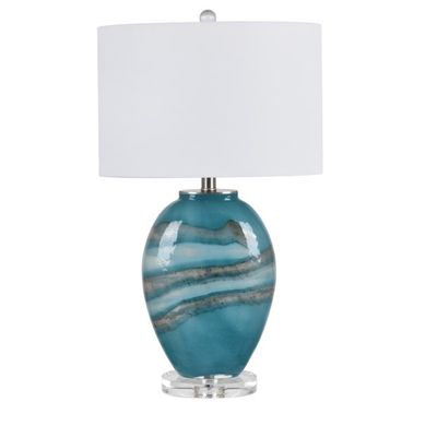 CVABS2041 Shea Blown Glass Table Lamp