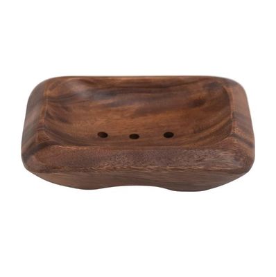 DF5306 Acacia Wood Soap Dish