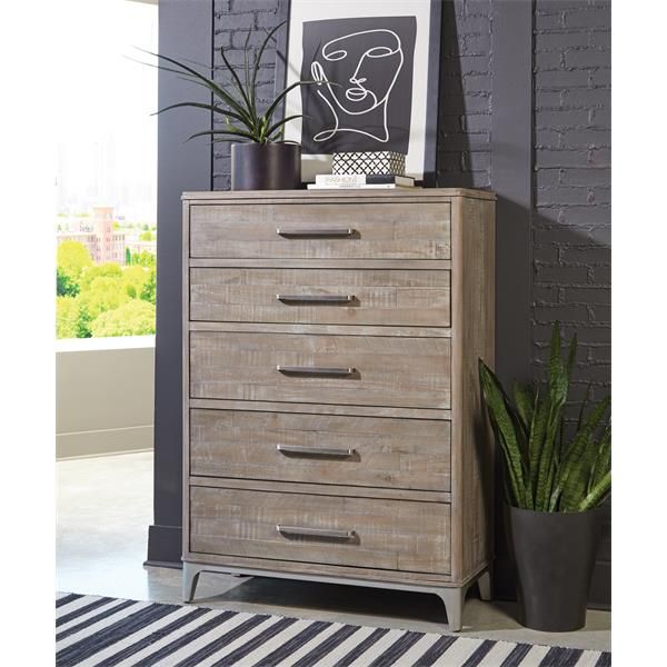 39365 Intrigue 5 Drawer Chest