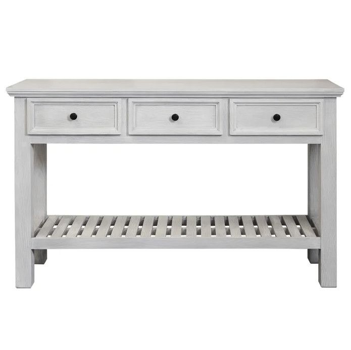 MSF27041 THREE DRAWER CONSOLE | 58in X 16 in X 36in