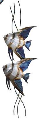 CO148LB Left Face Vertical Angelfish