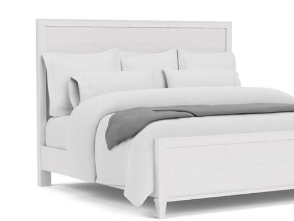 30715  Rosalie Queen Headboard - White