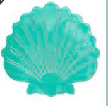 OS163T Teal Green Scallop Shell