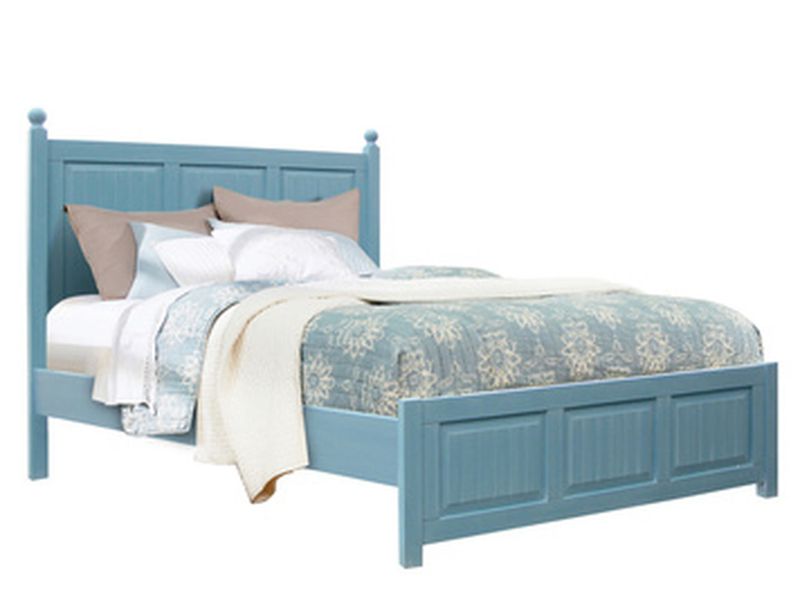 1701-0156 Blue Beachfront Queen Headboard