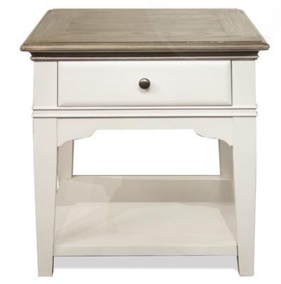 59508 Myra Paperwhite End Table