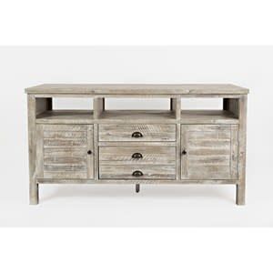 1743-60 Artisan's Craft 60" Media Console Washed Grey