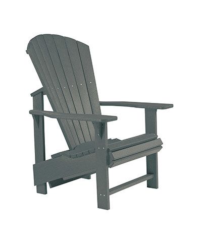 C03 Upright Adirondack 18 Slate Grey