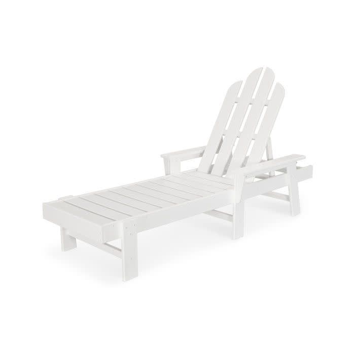 ECC76WH Long Island Chaise White