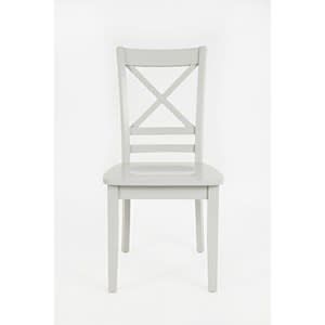 252-806KD Simplicity X Back Dining Chair Dove Grey Finish