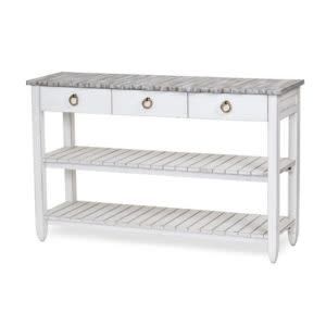 B78219 Grey Picket Fence Entertainment Console