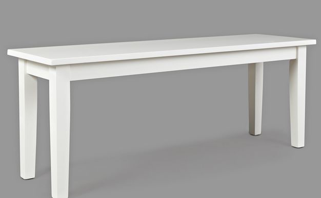 652-14KD Simplicity Bench Paperwhite Finish