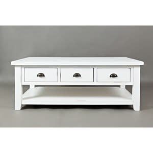 1744-1  Artisan Craft Coffee Table - white