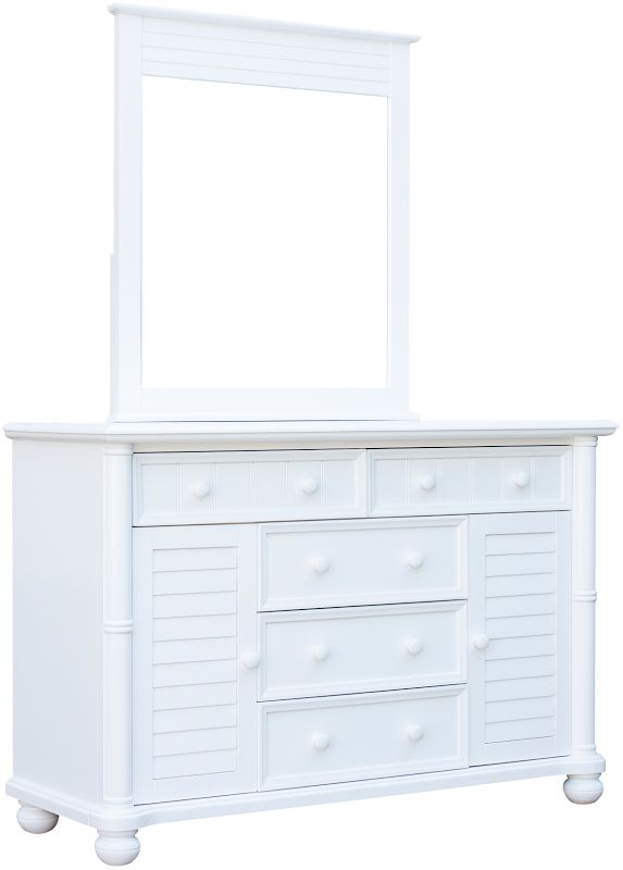 1730-0150 Beachfront  Pure White Dresser