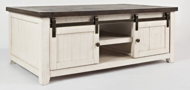 1706-5 Madison County Barn Door Cocktail Table