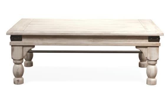 27302 Regan Farmhouse White Coffee Table (Discontinued)