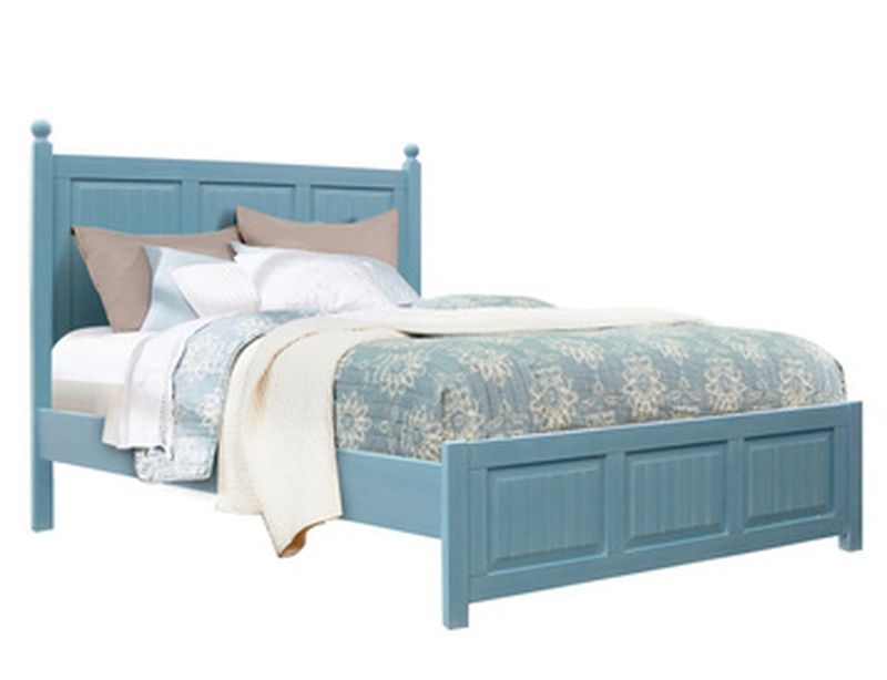 1703-0156 Blue Beachfront Twin Headboard