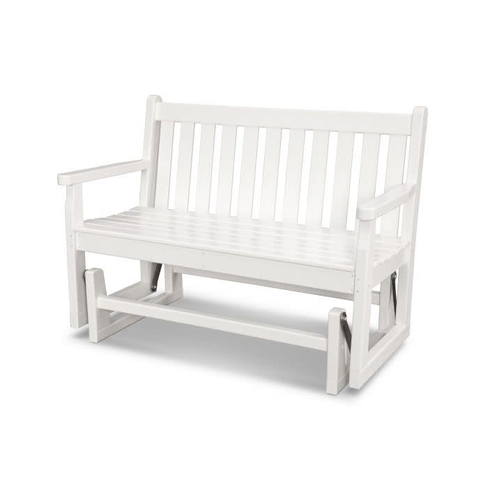 TGG48WH Traditional Garden 48&quot; Glider White