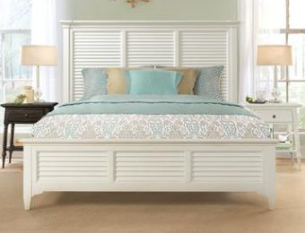 59370 Myra Paperwhite Queen Headboard