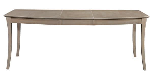 T09-4260XB Salerno Butterfly Extension Table Taupe Gray 42&quot;x 60&quot;-78&quot;x 30&quot;