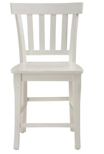 647-BS831KD Madaket Slat Back Counter Stool