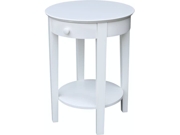 OT08-2128-HW12 White Phillips Table