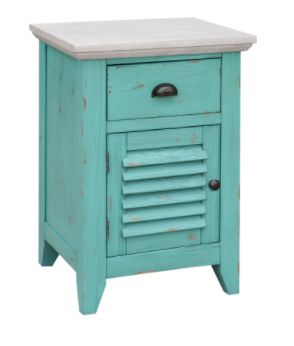 4538-9100 Rosalyn Small Door Nightstand