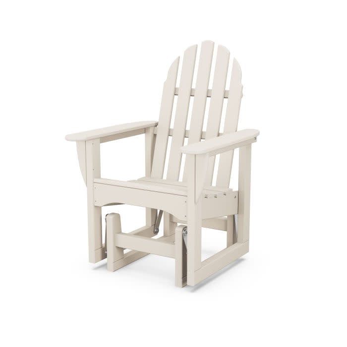 ADSGL-1SA Classic Adirondack Glider Chair Sand