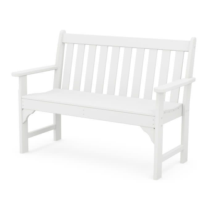 GNB48WH Vineyard 48&quot; Bench White