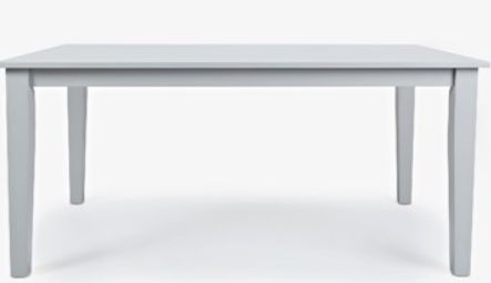 252-60 Simplicity Rectangle Dining Table Dove Grey Finish