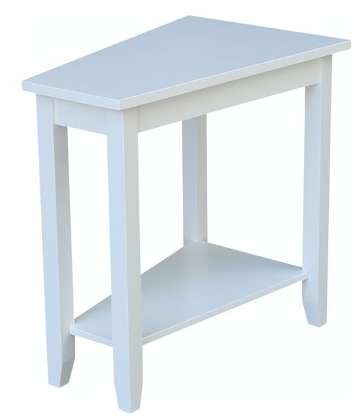OT08-45 Keystone Table Pure White