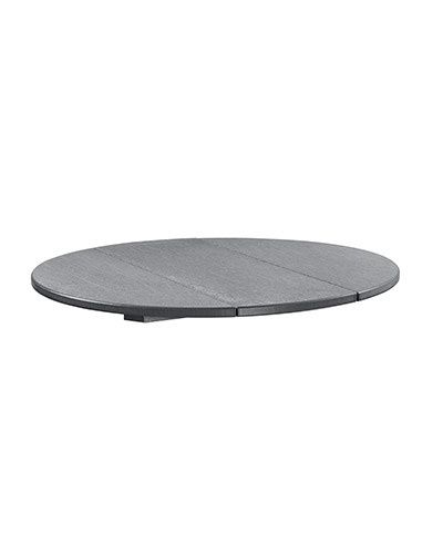 TT03 32&quot; Round Table Top 18 Slate Grey