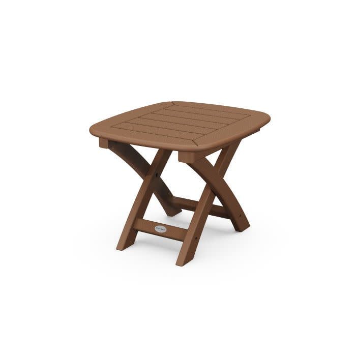 NSTTE Nautical 21&quot; X 18&quot; Side Table in Teak
