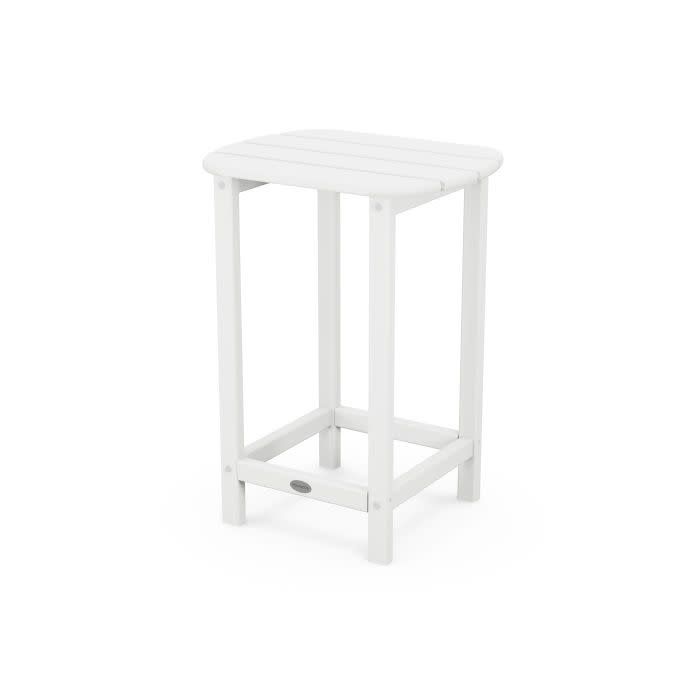 SBT26WH South Beach 26" Counter Side Table White