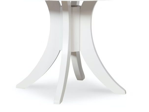 T08-148B-36 (Counter height) Siena Gathering Pedestal Base White