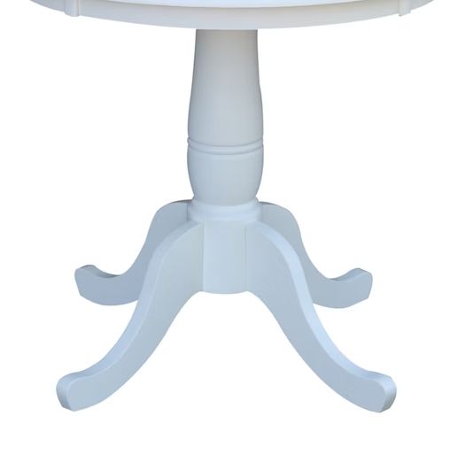 T08-30P 30&quot; Pedestal Base Pure White