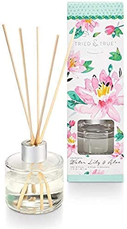 Tried &amp; True Water Lily &amp; Aloe Reed Diffuser
