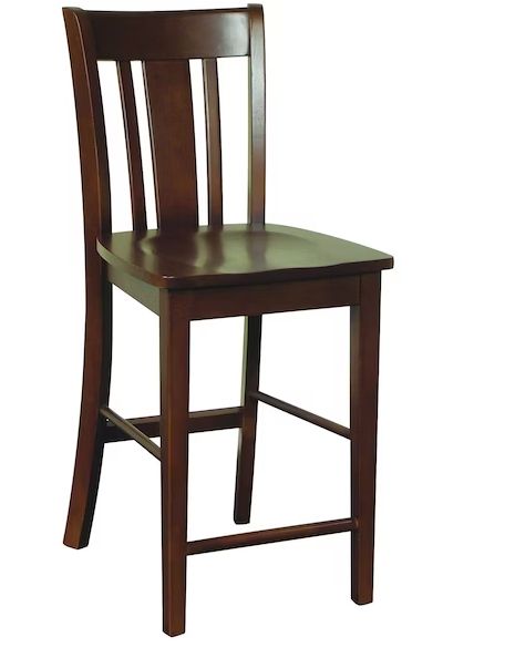 S581-102 Cinnamon/Espresso Counter Chair
