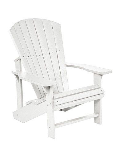 C01 Adirondack Chair 02 White