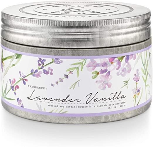 Tried &amp; True Lavender Vanilla Large Jar Candle