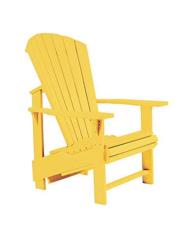 C03-04 Upright Adirondack Yellow